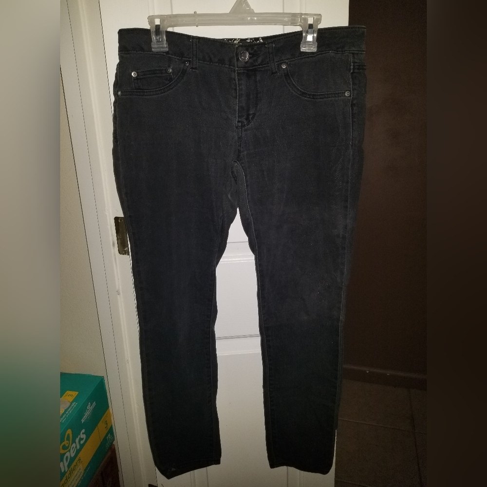 Black jeggings